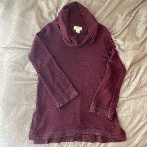Anthropologie maroon sweater